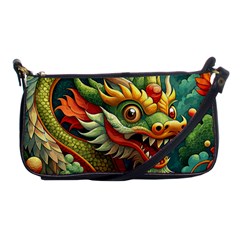 Chinese New Year ¨c Year Of The Dragon Shoulder Clutch Bag by Valentinaart