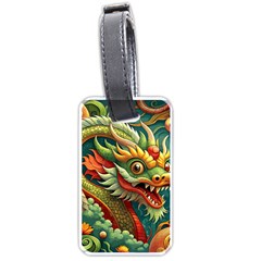 Chinese New Year ¨c Year Of The Dragon Luggage Tag (one Side)