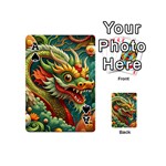 Chinese New Year – Year of the Dragon Playing Cards 54 Designs (Mini) Front - SpadeA