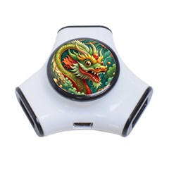 Chinese New Year ¨c Year Of The Dragon 3-port Usb Hub