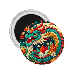 Chinese New Year ¨c Year Of The Dragon 2 25  Magnets by Valentinaart