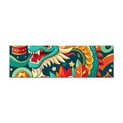 Chinese New Year ¨c Year Of The Dragon Sticker (bumper) by Valentinaart