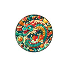 Chinese New Year ¨c Year Of The Dragon Hat Clip Ball Marker (10 Pack) by Valentinaart