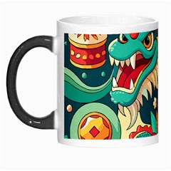 Chinese New Year ¨c Year Of The Dragon Morph Mug by Valentinaart