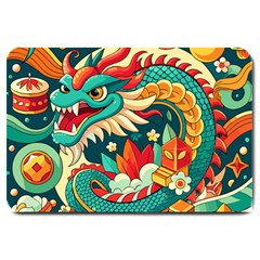 Chinese New Year ¨c Year Of The Dragon Large Doormat