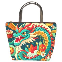 Chinese New Year ¨c Year Of The Dragon Bucket Bag