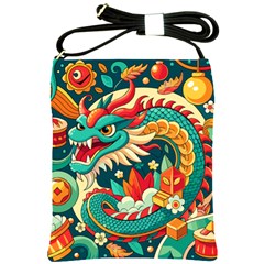 Chinese New Year ¨c Year Of The Dragon Shoulder Sling Bag