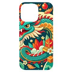 Chinese New Year ¨c Year Of The Dragon Iphone 14 Pro Max Black Uv Print Case