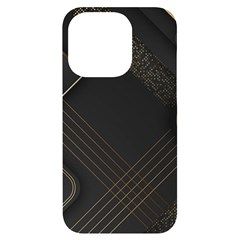  Iphone 14 Pro Black Uv Print Case