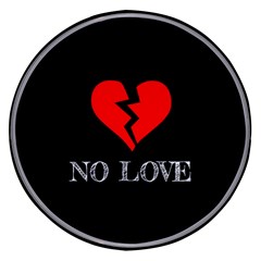 No Love, Broken, Emotional, Heart, Hope Wireless Fast Charger(black) by nateshop