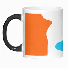 Warp Lines Colorful Multicolor Morph Mug