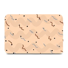 Lines Dots Pattern Abstract Art Plate Mats