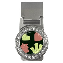 Elements Scribbles Wiggly Line Money Clips (cz) 