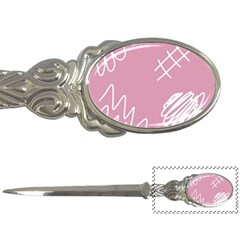 Elements Scribble Wiggly Lines Letter Opener