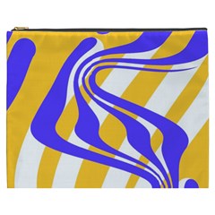 Print Pattern Warp Lines Cosmetic Bag (xxxl)