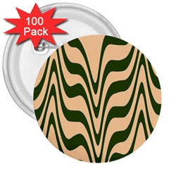 Swirl Pattern Abstract Marble 3  Buttons (100 Pack) 