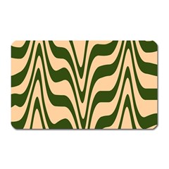 Swirl Pattern Abstract Marble Magnet (rectangular)