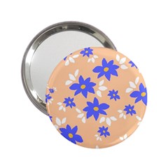 Flowers Pattern Floral Print 2 25  Handbag Mirrors