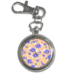 Flowers Pattern Floral Print Key Chain Watches