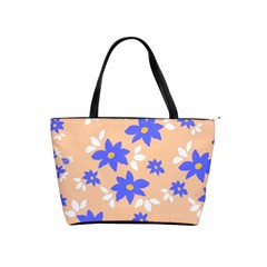 Flowers Pattern Floral Print Classic Shoulder Handbag