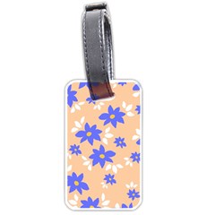 Flowers Pattern Floral Print Luggage Tag (one Side)