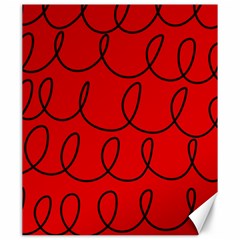 Red Background Wallpaper Canvas 20  X 24 