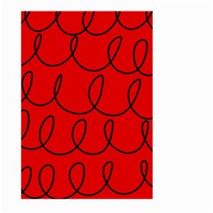 Red Background Wallpaper Large Garden Flag (two Sides)