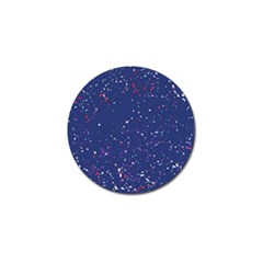 Texture Grunge Speckles Dots Golf Ball Marker