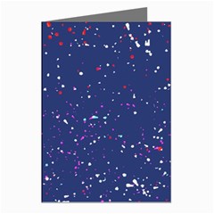 Texture Grunge Speckles Dots Greeting Cards (Pkg of 8)