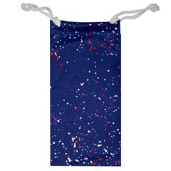 Texture Grunge Speckles Dots Jewelry Bag