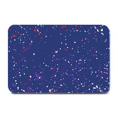 Texture Grunge Speckles Dots Plate Mats by Cemarart