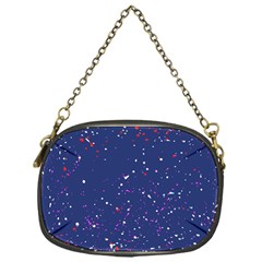 Texture Grunge Speckles Dots Chain Purse (one Side)