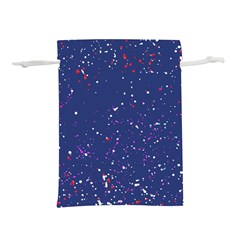 Texture Grunge Speckles Dots Lightweight Drawstring Pouch (L)