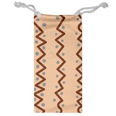 Print Pattern Minimal Tribal Jewelry Bag