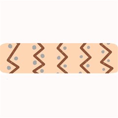 Print Pattern Minimal Tribal Large Bar Mat by Cemarart