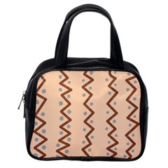 Print Pattern Minimal Tribal Classic Handbag (one Side)