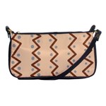 Print Pattern Minimal Tribal Shoulder Clutch Bag Front