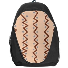 Print Pattern Minimal Tribal Backpack Bag