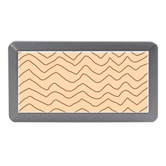 Background Wavy Zig Zag Lines Memory Card Reader (mini) by Cemarart