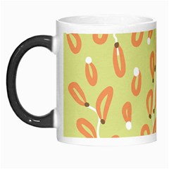 Pattern Leaves Print Background Morph Mug