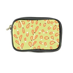 Pattern Leaves Print Background Coin Purse