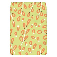 Pattern Leaves Print Background Removable Flap Cover (l)