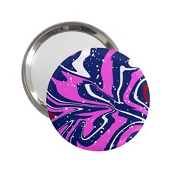 Texture Multicolour Grunge 2 25  Handbag Mirrors