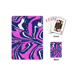 Texture Multicolour Grunge Playing Cards Single Design (mini) by Cemarart