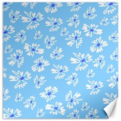 Flowers Pattern Print Floral Cute Canvas 12  X 12 