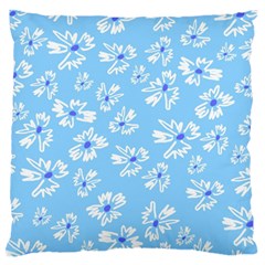 Flowers Pattern Print Floral Cute Standard Premium Plush Fleece Cushion Case (two Sides)