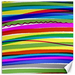 Print Ink Colorful Background Canvas 12  X 12 