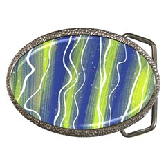 Texture Multicolour Gradient Grunge Belt Buckles