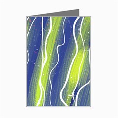 Texture Multicolour Gradient Grunge Mini Greeting Card