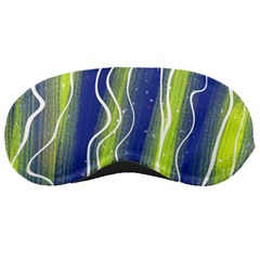 Texture Multicolour Gradient Grunge Sleep Mask by Cemarart